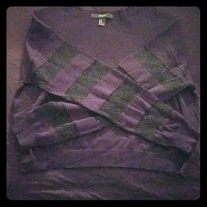 Long sleeve crop top